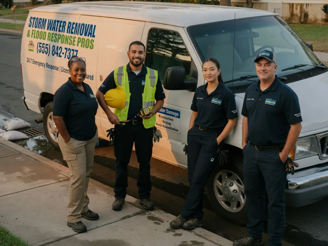 Storm Damage Water Removal company in Line Lexington, PA